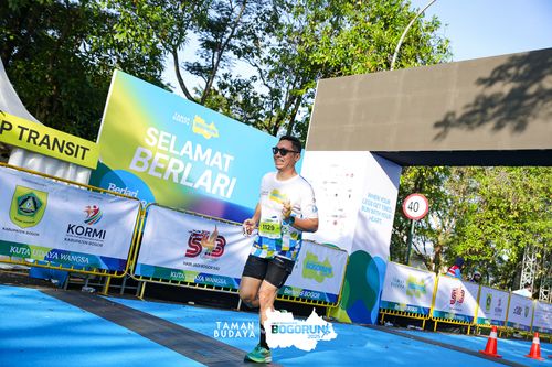 Race photo from Taman Budaya x BOGORUN 2025