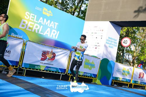 Race photo from Taman Budaya x BOGORUN 2025