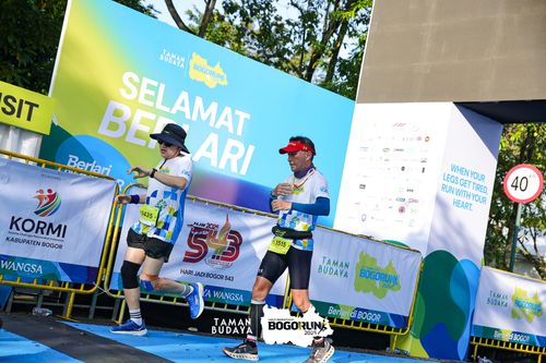 Race photo from Taman Budaya x BOGORUN 2025