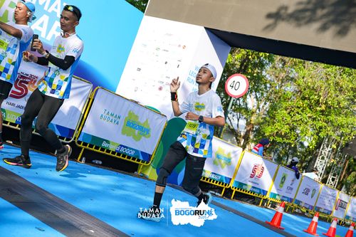 Race photo from Taman Budaya x BOGORUN 2025