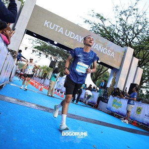 Race photo from BOGORUN 2026