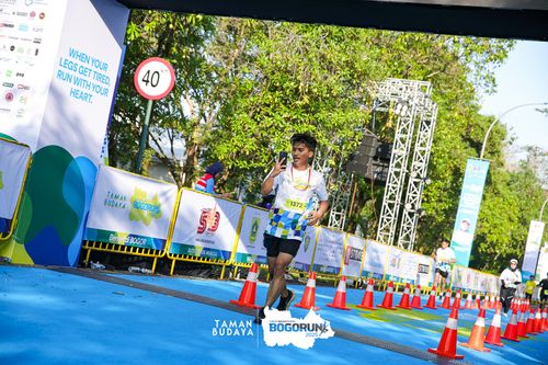Race photo from Taman Budaya x BOGORUN 2025