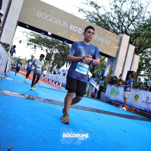 Race photo from BOGORUN 2026