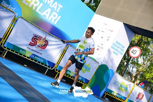 Race photo from Taman Budaya x BOGORUN 2025