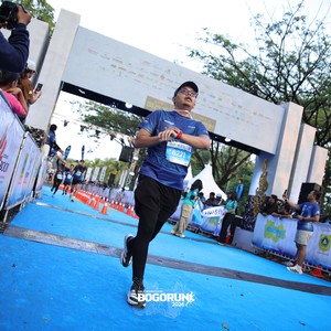 Race photo from BOGORUN 2026