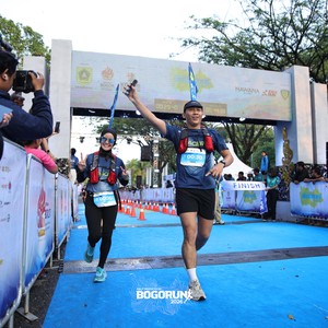 Race photo from BOGORUN 2026