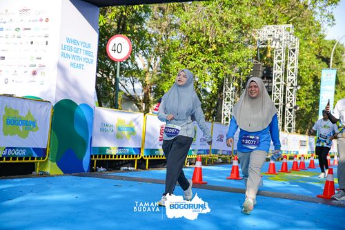 Race photo from Taman Budaya x BOGORUN 2025