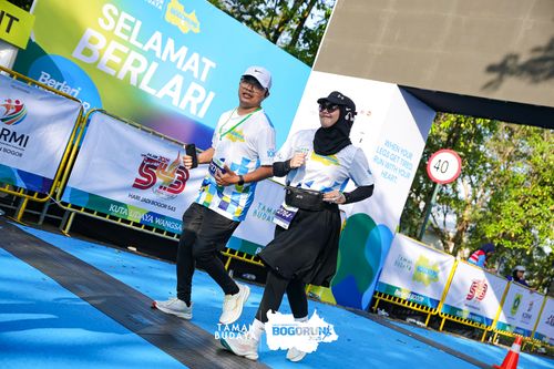 Race photo from Taman Budaya x BOGORUN 2025