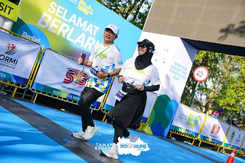 Race photo from Taman Budaya x BOGORUN 2025
