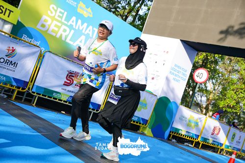 Race photo from Taman Budaya x BOGORUN 2025