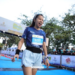 Race photo from BOGORUN 2026