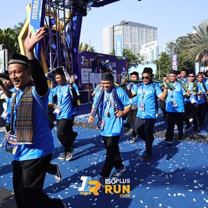 Race photo from ISOPLUS RUN 2026 - JAKARTA
