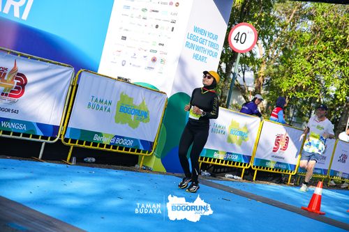 Race photo from Taman Budaya x BOGORUN 2025