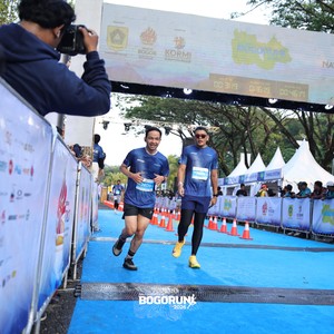 Race photo from BOGORUN 2026