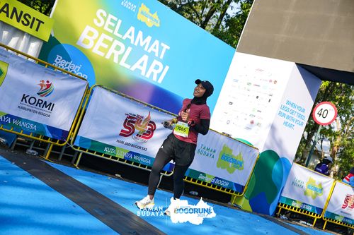 Race photo from Taman Budaya x BOGORUN 2025