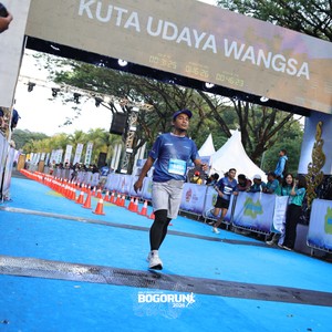 Race photo from BOGORUN 2026