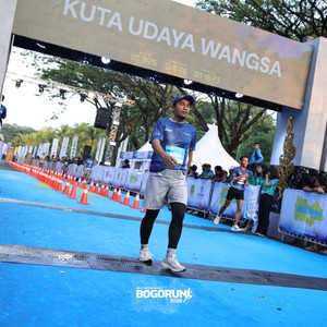 Race photo from BOGORUN 2026