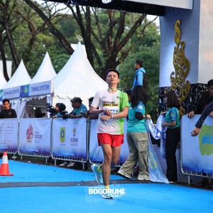 Race photo from BOGORUN 2026