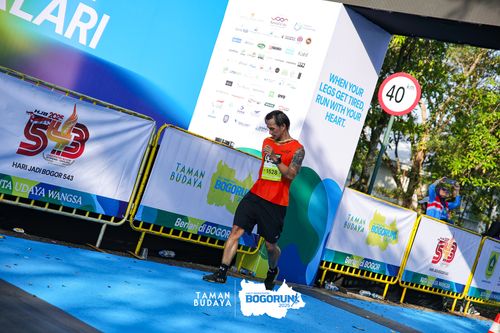 Race photo from Taman Budaya x BOGORUN 2025