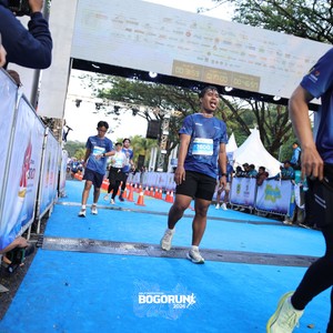 Race photo from BOGORUN 2026