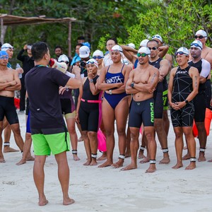 Race photo from Belitung Multisport Festival