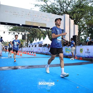 Race photo from BOGORUN 2026