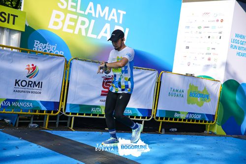 Race photo from Taman Budaya x BOGORUN 2025