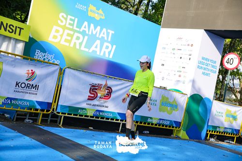 Race photo from Taman Budaya x BOGORUN 2025