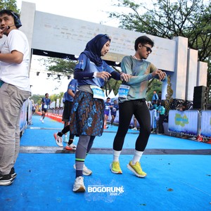 Race photo from BOGORUN 2026