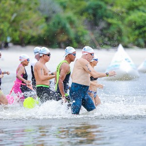 Race photo from Belitung Multisport Festival