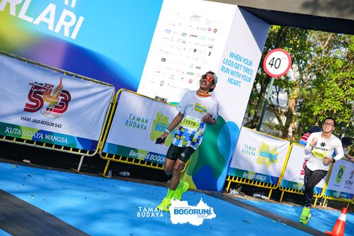 Race photo from Taman Budaya x BOGORUN 2025