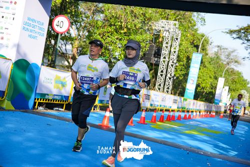 Race photo from Taman Budaya x BOGORUN 2025
