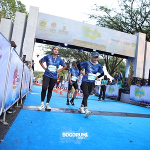 Race photo from BOGORUN 2026