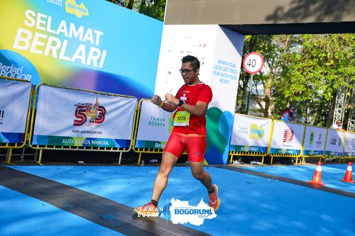 Race photo from Taman Budaya x BOGORUN 2025