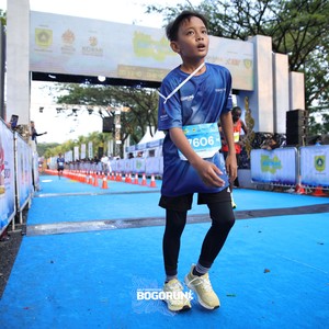 Race photo from BOGORUN 2026