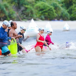 Race photo from Belitung Multisport Festival