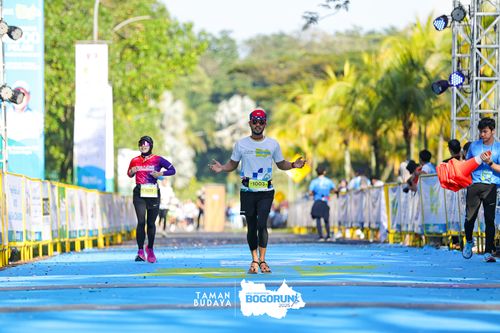 Race photo from Taman Budaya x BOGORUN 2025