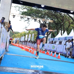 Race photo from BOGORUN 2026