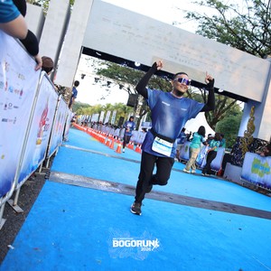 Race photo from BOGORUN 2026
