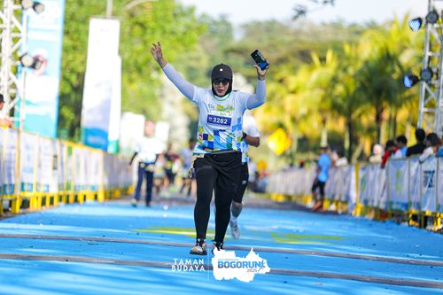 Race photo from Taman Budaya x BOGORUN 2025