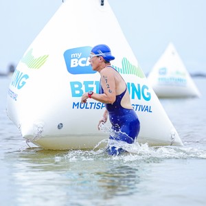 Race photo from Belitung Multisport Festival