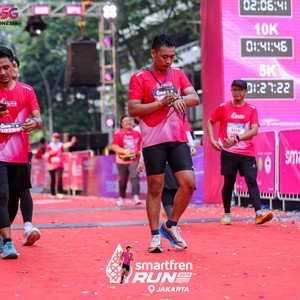 Race photo from SMARTFREN RUN 2026