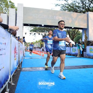 Race photo from BOGORUN 2026