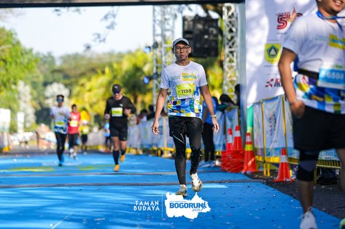 Race photo from Taman Budaya x BOGORUN 2025