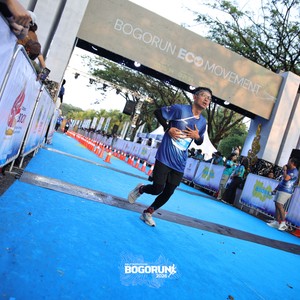 Race photo from BOGORUN 2026