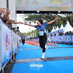 Race photo from BOGORUN 2026
