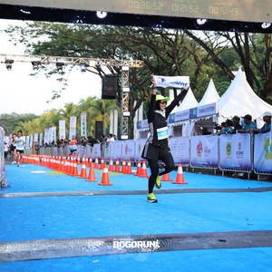 Race photo from BOGORUN 2026