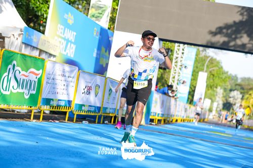 Race photo from Taman Budaya x BOGORUN 2025