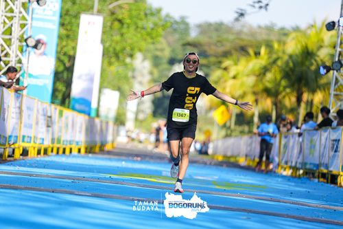 Race photo from Taman Budaya x BOGORUN 2025