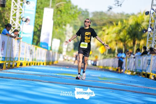 Race photo from Taman Budaya x BOGORUN 2025